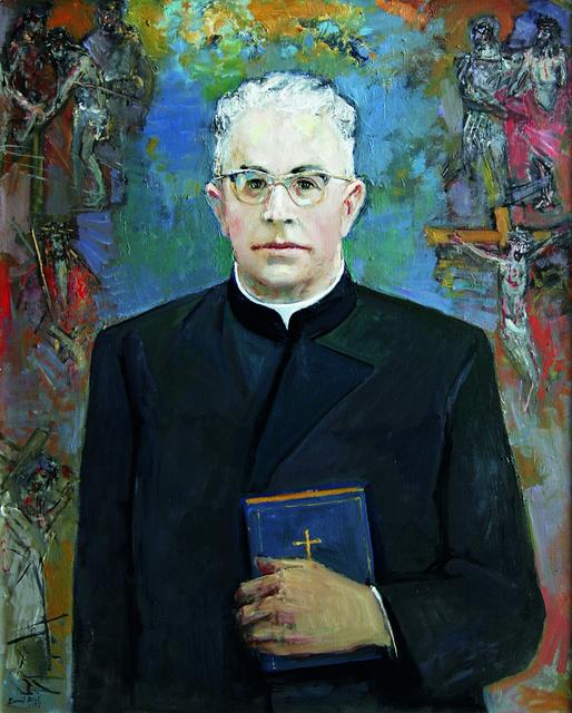 Portret beatyfikacyjny bł. Władysława Findysza 